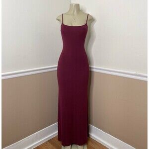 SKIMS SOFT LOUNGE LONG SLIP MAXI DRESS